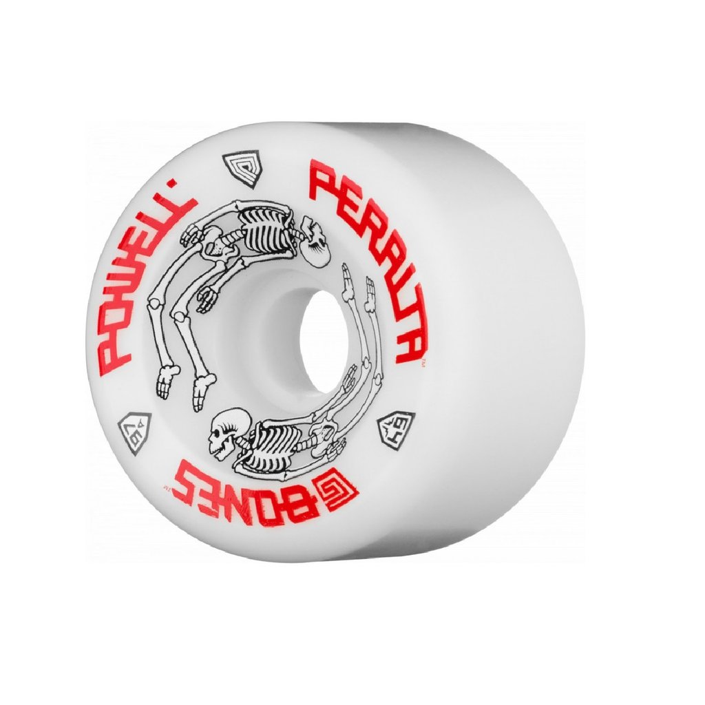 Ruote Skate Powell Peralta G-Bones 64mm Bianche