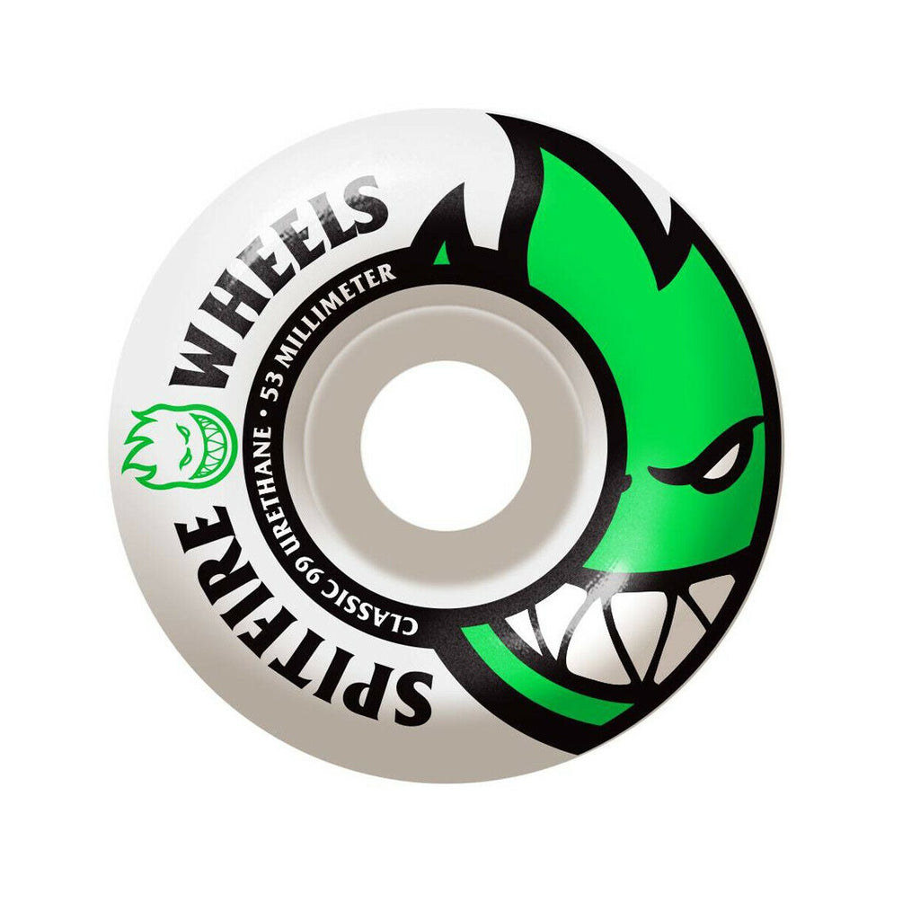 Roues Spitfire Bighead 53mm Vert Skate