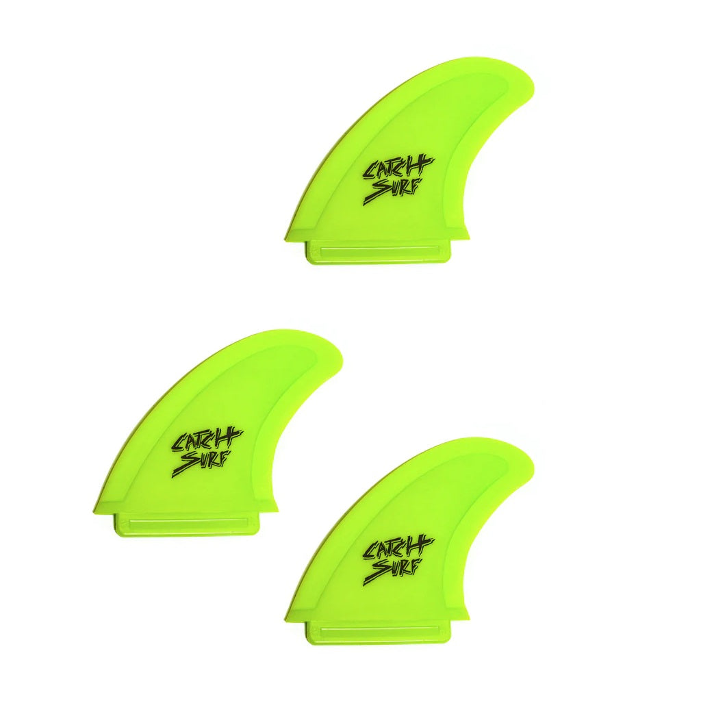 Catch Surf  Safety-Edge Tri Fin Set Lime