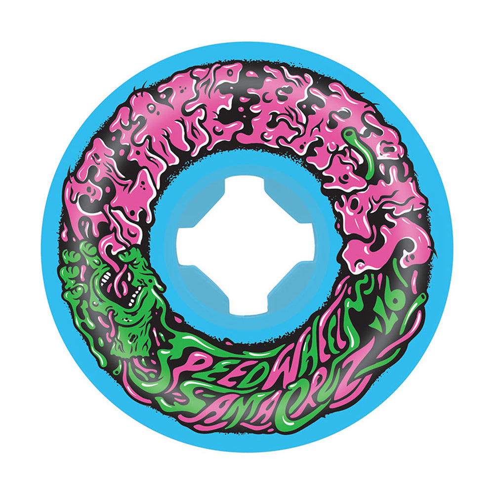 Ruote Skate Slime Vomit Mini II 53mm 97A Bleu