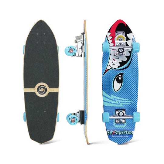 Surfskate Smoothstar Barracuda 30" Blue