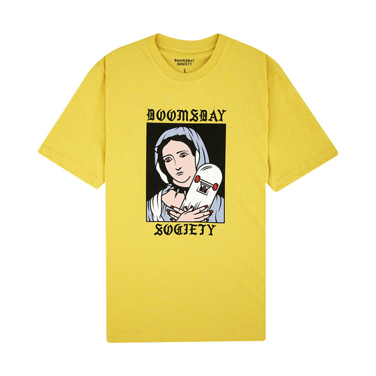 T-shirt Doomsday Holysk8 Gialla