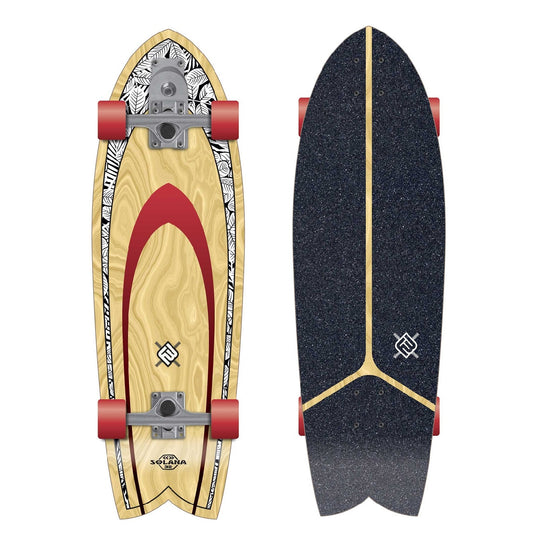 Surfskate Flying Wheels Solana 32" Gelb