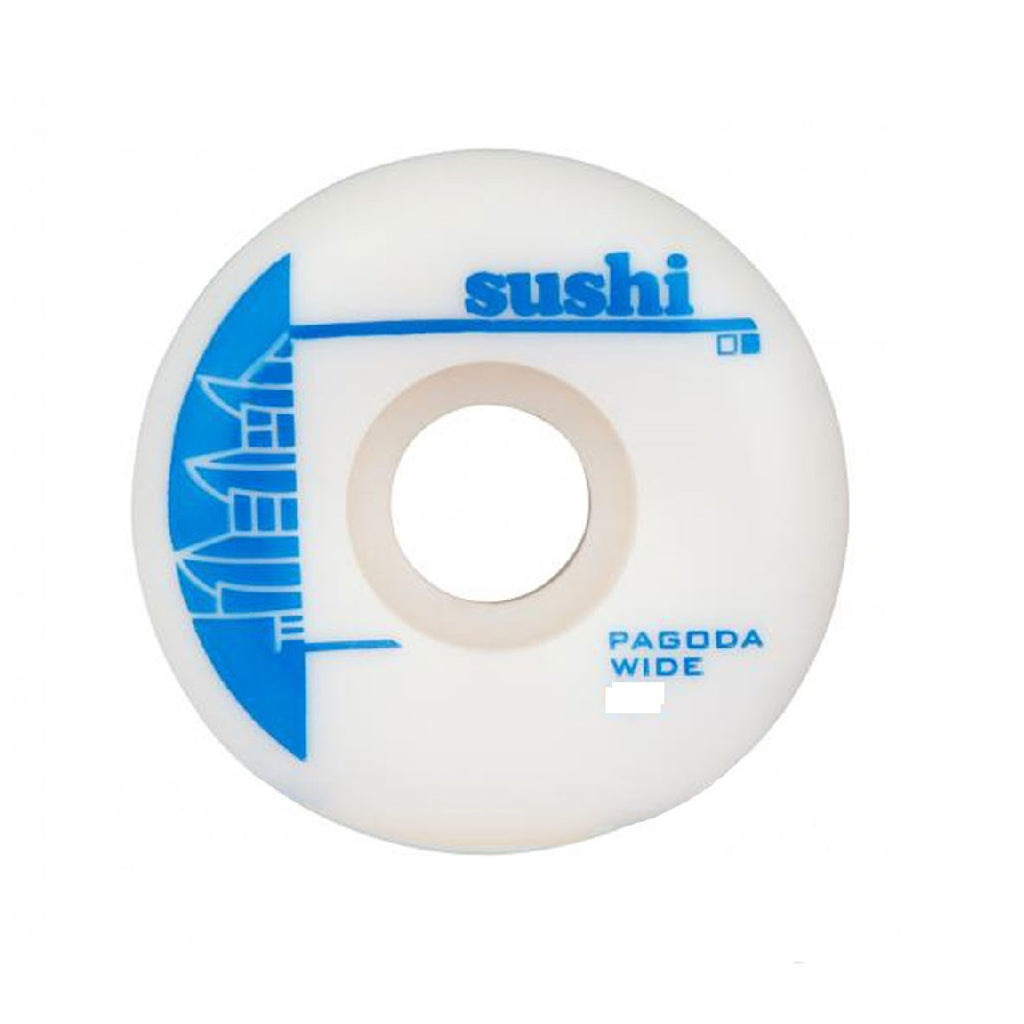 Ruote Skate Sushi Wide 53mm Bianche