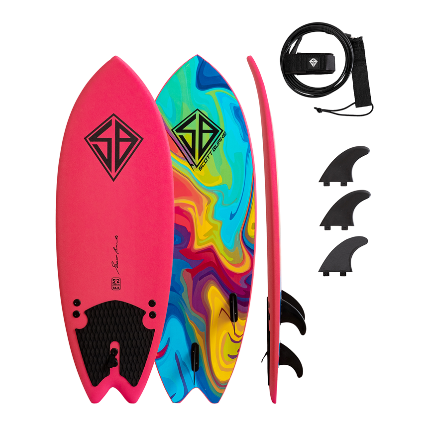 Tavola da Surf Scott Burke  Fish 5’2”