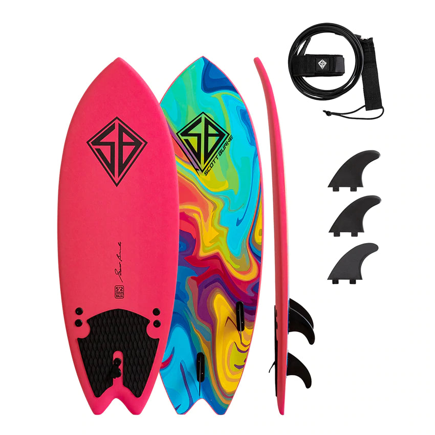 Tavola da Surf Scott Burke Fish 5’2”