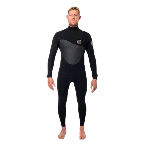 Muta Rip Curl Flashbomb Heat Seeker 4/3mm Free Zip Nero