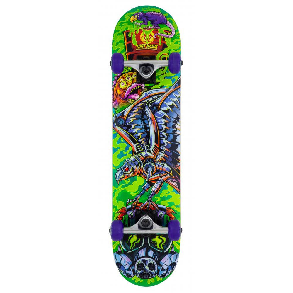 Skate Completo Tony Hawk  Toxic Multi 7.5” 