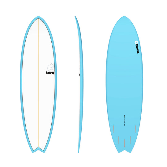 Torq Tet Fish 6'6" Pinline Blue Surfplank
