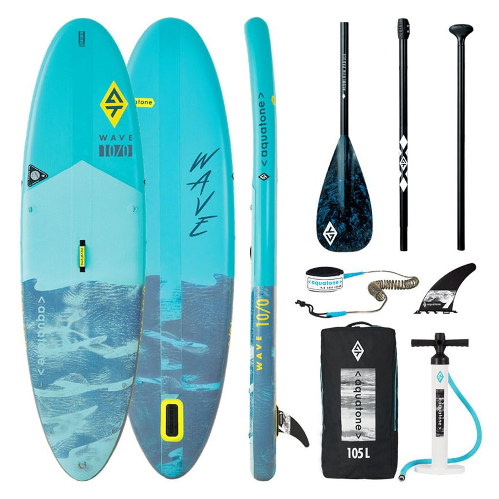 Aquatone Wave Plus 10'0" aufblasbares SUP- Surfplank