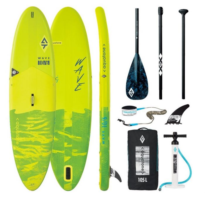 Aquatone Wave 10'6" aufblasbares SUP- Surfplank