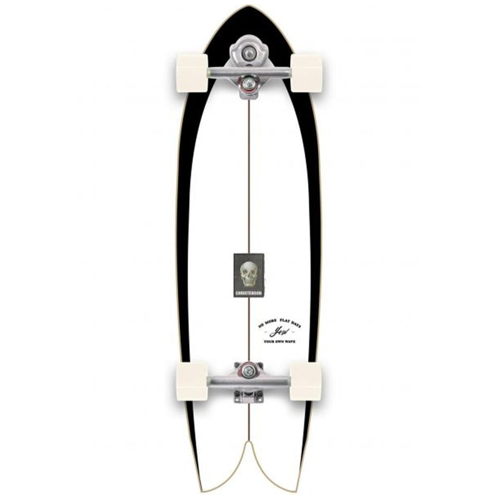 Surfskate Yow C-Hawk Christenson 33" Bianco